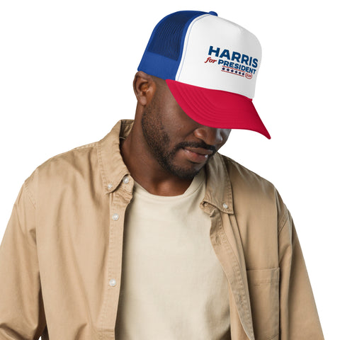 Harris for Pres- Foam trucker hat